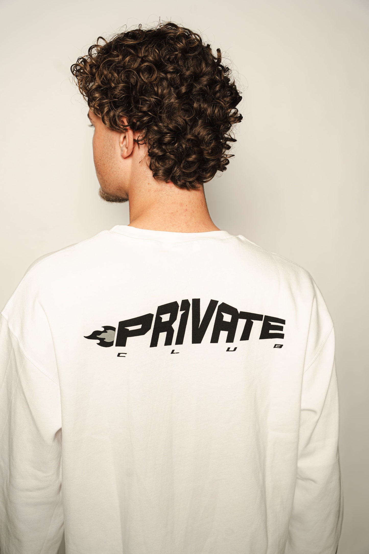 PR1VATE BLACK ON WHITE LONGSLEEVE 22