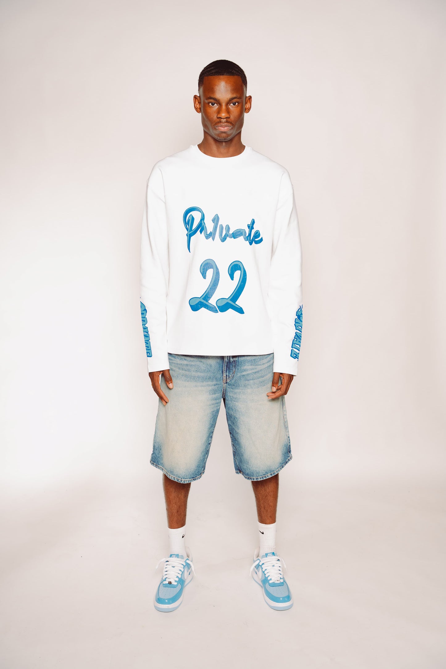 PR1VATE BLUE LONGSLEEVE 22