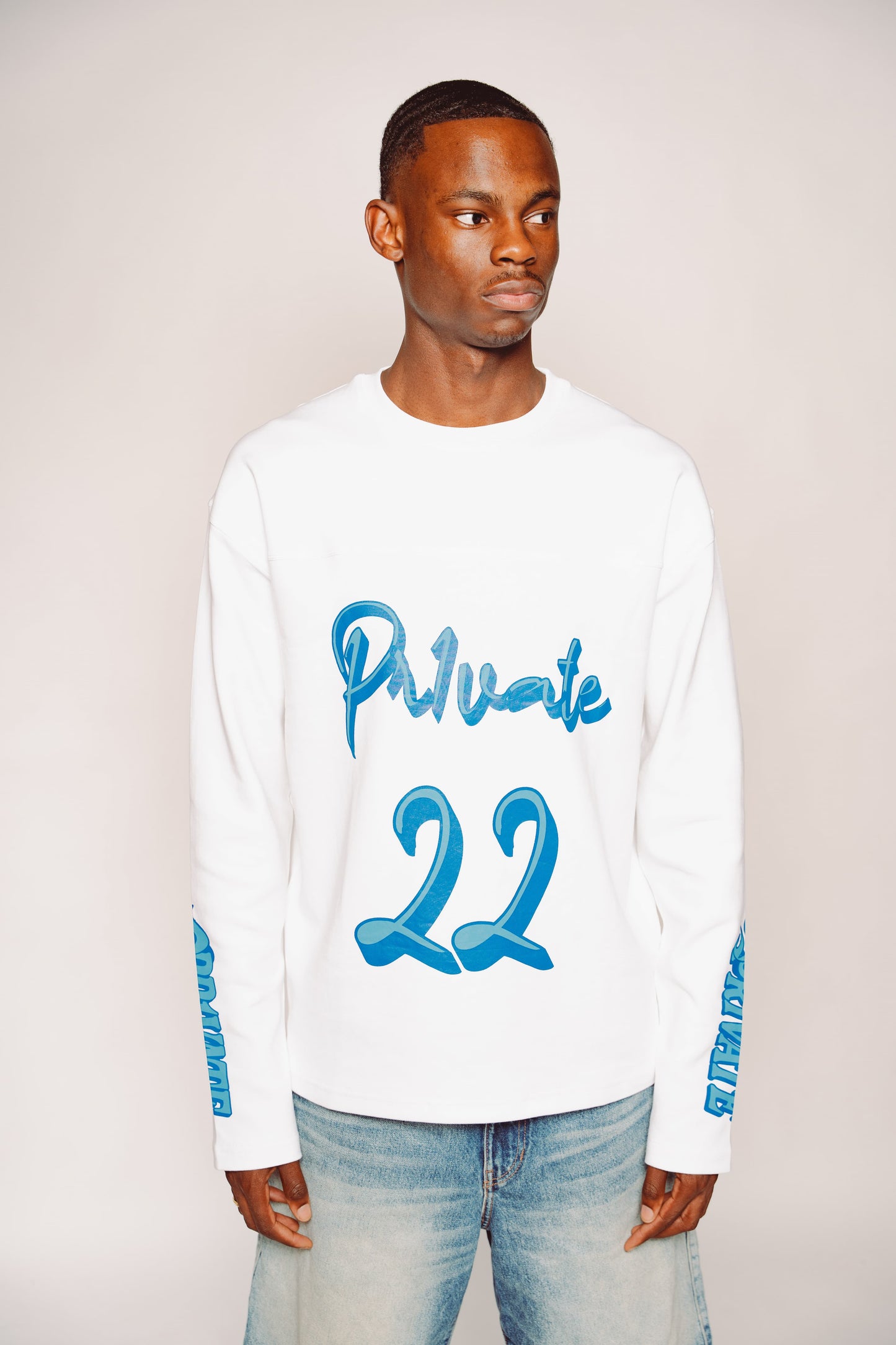 PR1VATE BLUE LONGSLEEVE 22