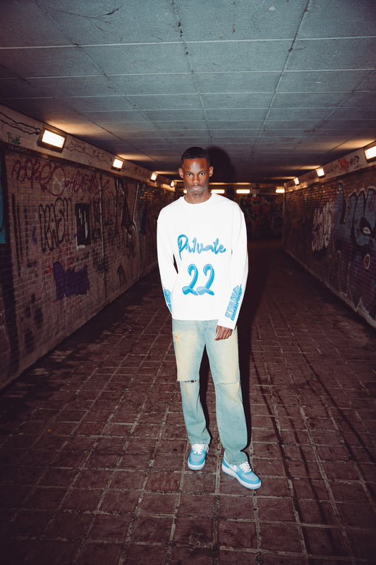 PR1VATE BLUE LONGSLEEVE 22