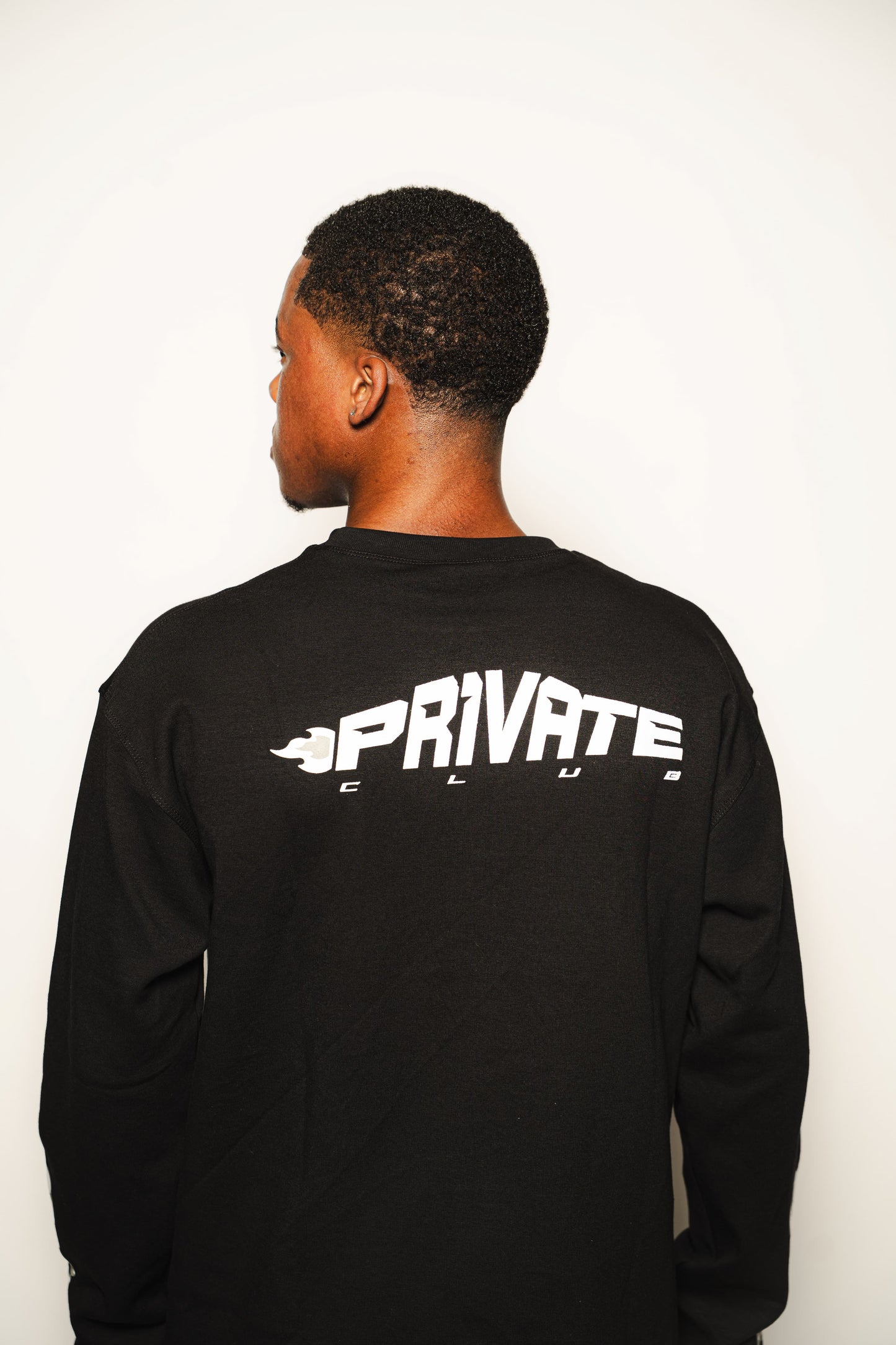 PR1VATE BLACK WITH WHITE LONGSLEEVE 22